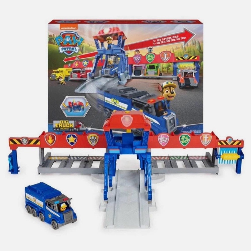 Paw Patrol Big Truck Playset - Blue and Red